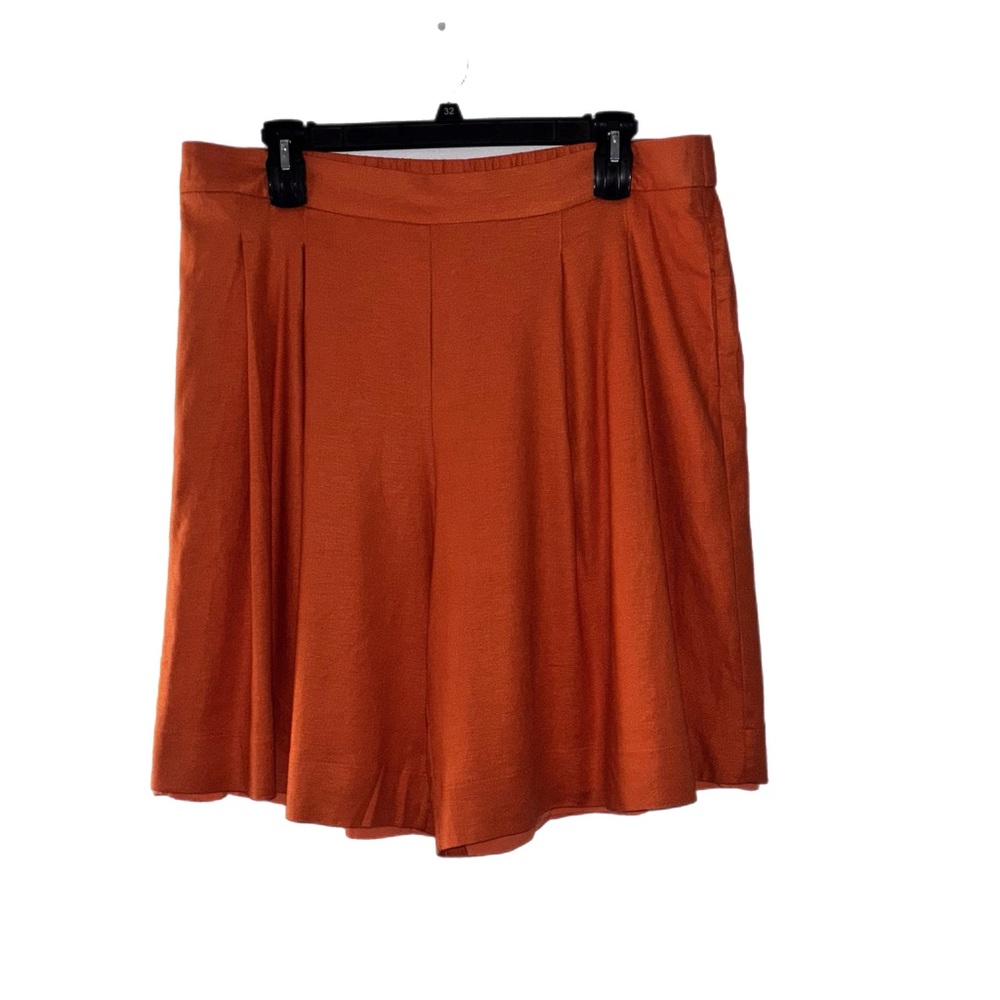 Orange High Waist Shorts with Lining NWOT - Picture 2 of 9